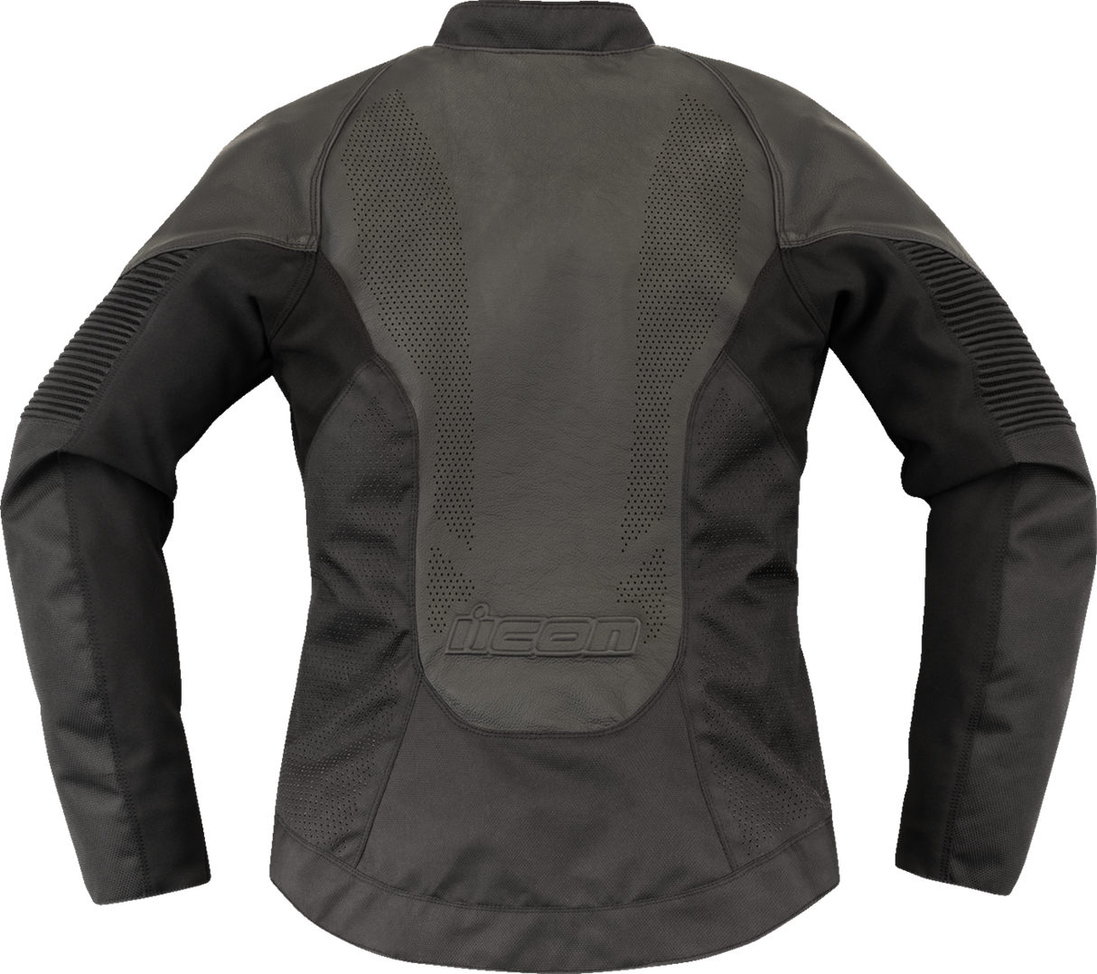 Chaqueta de cuero ICON Overlord3™ para mujer - Negra - Talla M 28131084