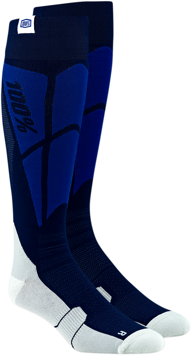 Calcetines de alto rendimiento 100 % de alta resistencia - Azul marino/gris - Talla L/XL 24008-264-18