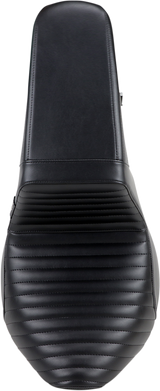Asiento LE PERA Kickflip - Plisado - Negro - Softail '18-'21 LYX-590PT