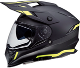 Casco de moto Z1R Range - Uptake - Negro/Alta visibilidad - XS 0140-0001 