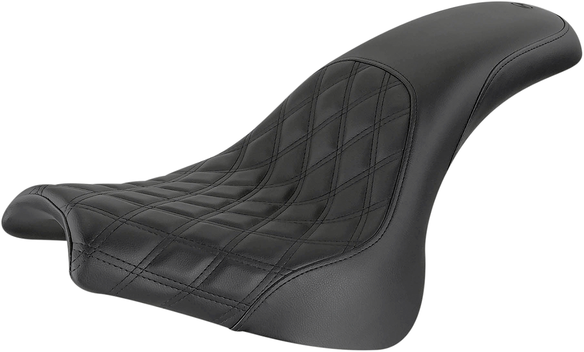 Asiento SADDLEMEN Profiler - Delantero enrejado/Trasero liso - Negro - FXFB/S 818-28-149 