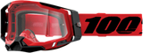 Gafas 100% Racecraft 2 - Rojas - Transparentes 50009-00003