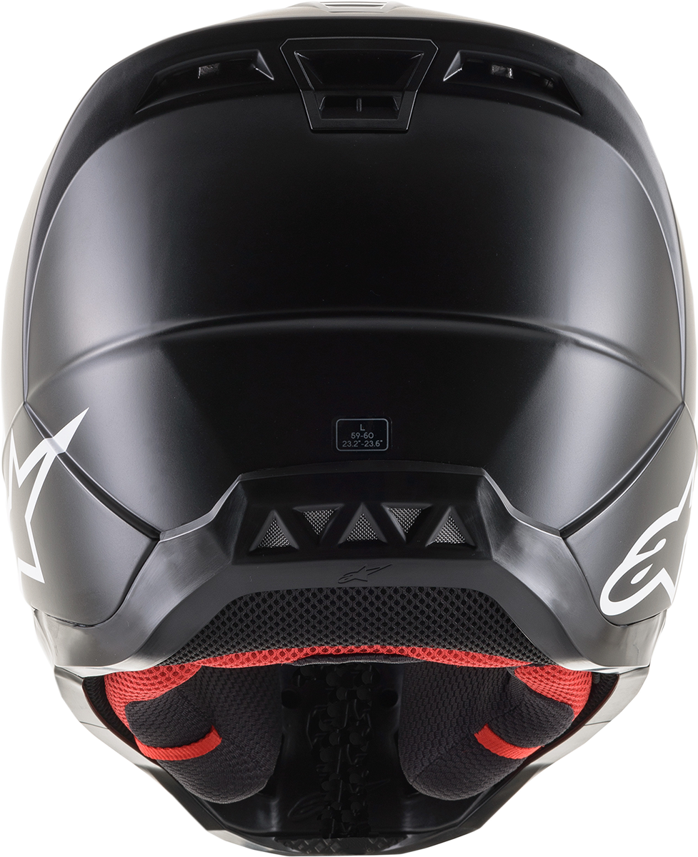 Casco de motocicleta ALPINESTARS SM5 - Sólido - Negro mate - XL 8303121-110-XL