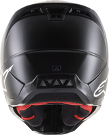Casco de motocicleta ALPINESTARS SM5 - Sólido - Negro mate - Pequeño 8303121-110-SM