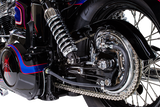 Juego de radios DRAG SPECIALTIES - Centro abatible - Delantero/Trasero - Acero inoxidable - 16" 16-0501SS-BC629