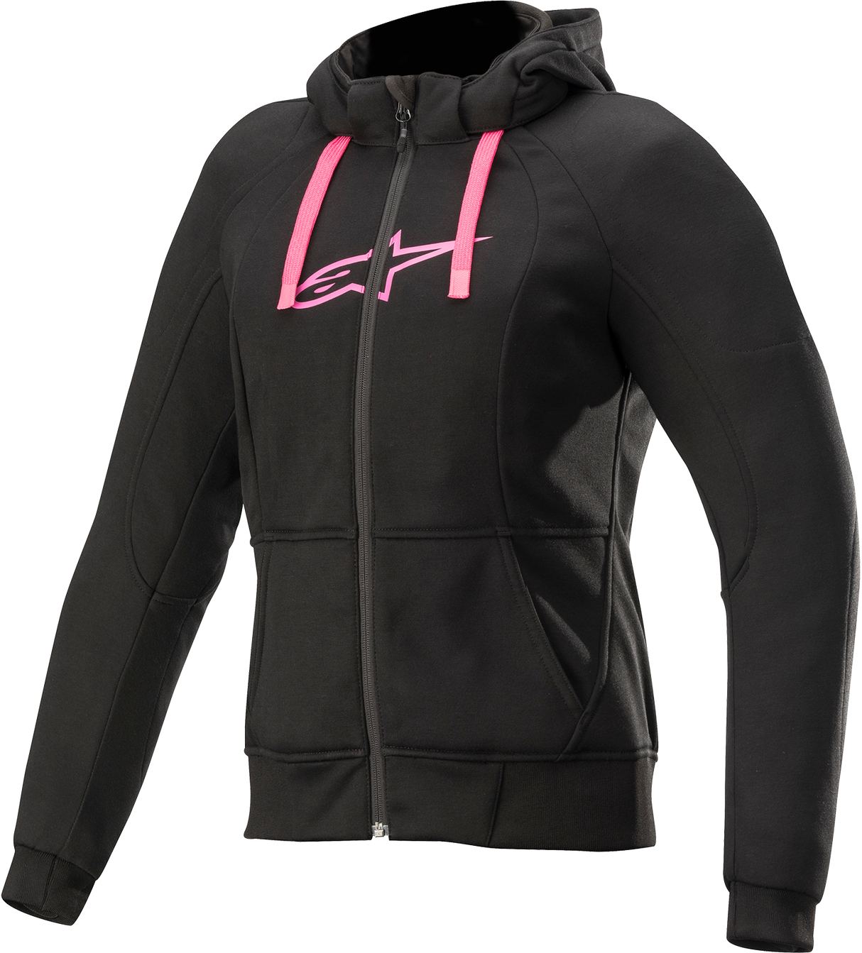 Chaqueta deportiva con capucha ALPINESTARS para mujer - Negro/Rosa - Talla M 4210920-1039-M