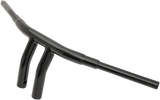Manillar DRAG SPECIALTIES - "Big" Buffalo - T-Bar - 8" - Negro brillante 0601-4310