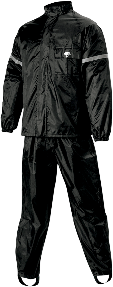 Traje impermeable NELSON RIGG WP-8000 Weather Pro - Negro - Mediano WP8000BLK02-MD 