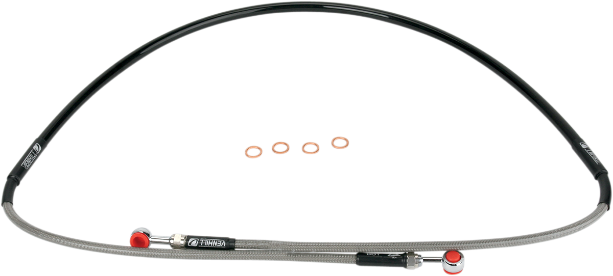 Línea de freno MOOSE RACING - Delantera - Acero inoxidable - YZ 80/85 Y01-1048 
