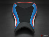 Luimoto Funda para asiento delantero, edición Technik para BMW S1000RR 2015-2018, azul