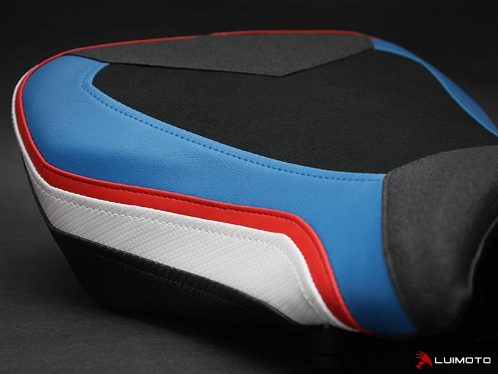 Luimoto Funda para asiento delantero, edición Technik para BMW S1000RR 2015-2018, azul