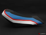 Luimoto Funda para asiento delantero, edición Technik para BMW S1000RR 2015-2018, azul