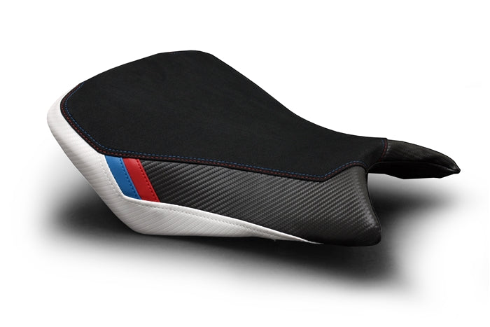 Funda de asiento delantero Luimoto, edición Motorsports para BMW S1000RR 2015-2018, color perla