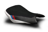 Funda de asiento delantero Luimoto, edición Motorsports para BMW S1000RR 2015-2018, color perla