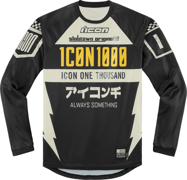 ICON Slabtown™ Jersey - Black - 2XL 2824-0081