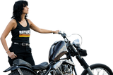 Camiseta de tirantes de surf BILTWELL para mujer - Negra - Talla M 8142-045-003