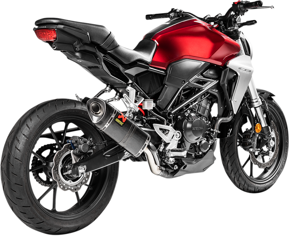 Silenciador AKRAPOVIC Slip-On Line - Fibra de carbono CB300R 2018-2020 S-H3SO7-APC 1811-3709 
