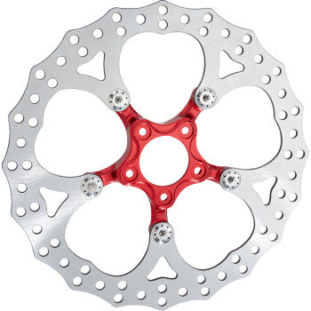 Rotor de araña Arlen Ness - 14" - Rojo 300-070 