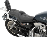 Asiento de almohada doble de perfil bajo DRAG SPECIALTIES - XL SIN PARACHOQUES DE GOMA 0804-0626 