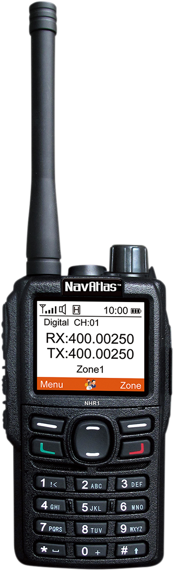 Radio portátil NAVATLAS - Banda dual NHR1 