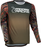 Camiseta Agroid de MOOSE RACING - Oliva/Naranja - 2XL 2910-6986 