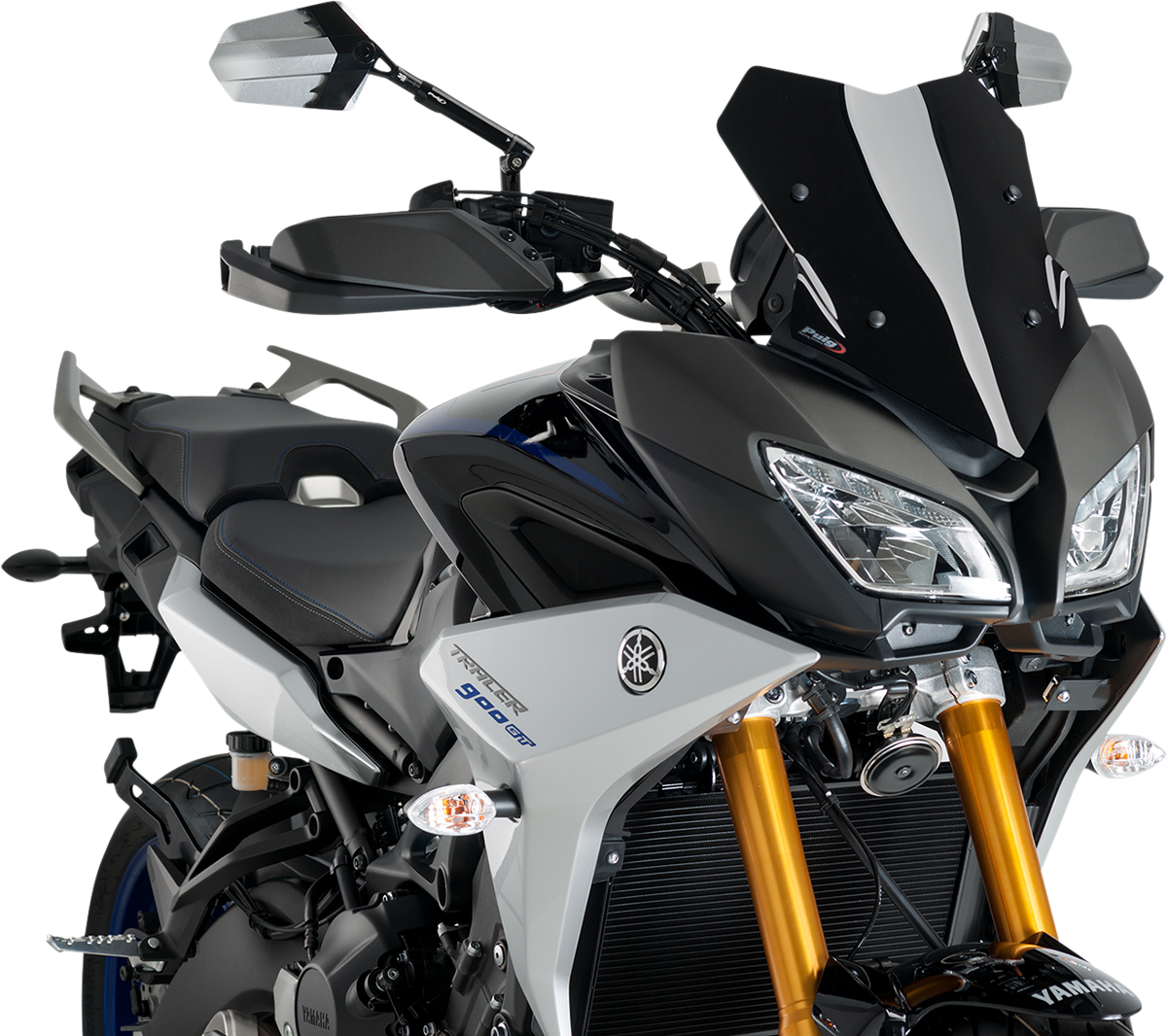 Cúpula Race PUIG HI-TECH PARTS - Negra - Yamaha 9724N