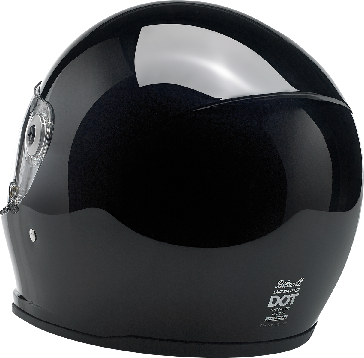 Casco BILTWELL Lane Splitter - Negro brillante - XL 1004-101-105 