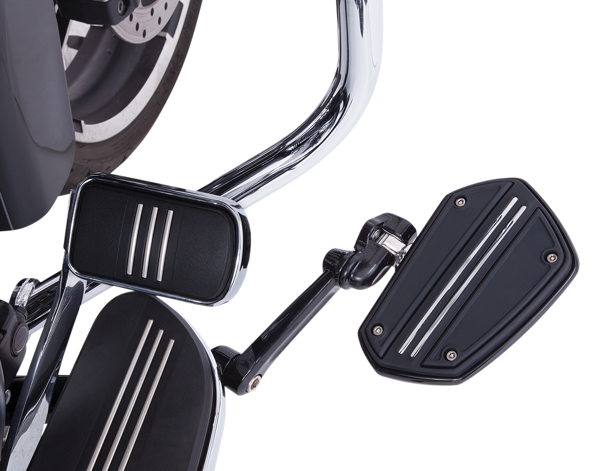 Tablero de doble riel CIRO - Con adaptador - Negro 60221 