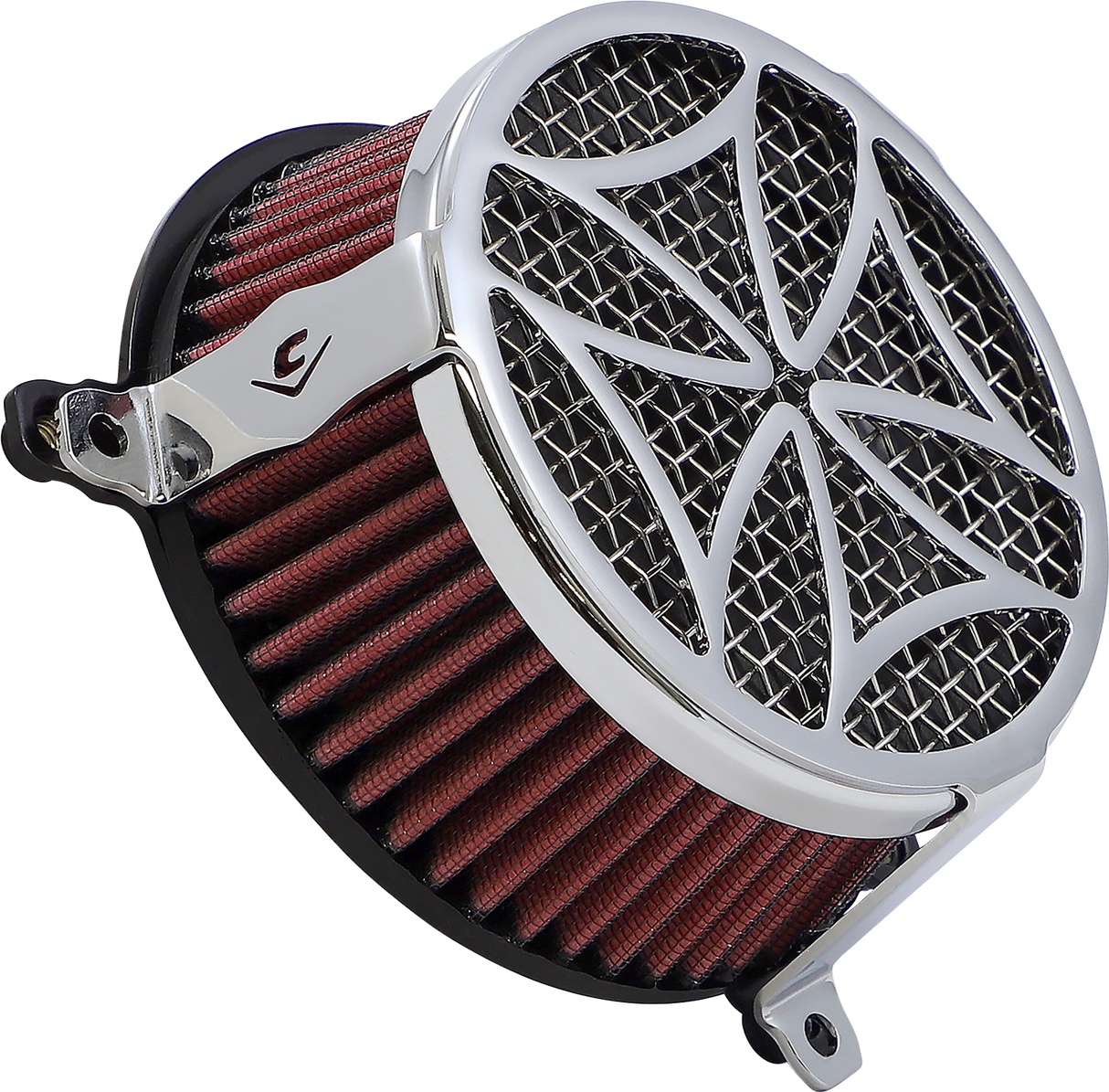 Filtro de aire COBRA - Cross - Cromo 606-0101-02-SB 