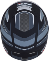 Casco de motocicleta AFX FX-99 - Recurvo - Negro mate/gris - Mediano 0101-11137