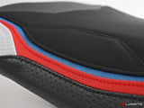 Funda para asiento delantero Luimoto, edición Technik (asiento estándar OEM) para BMW S1000RR 2019-2024