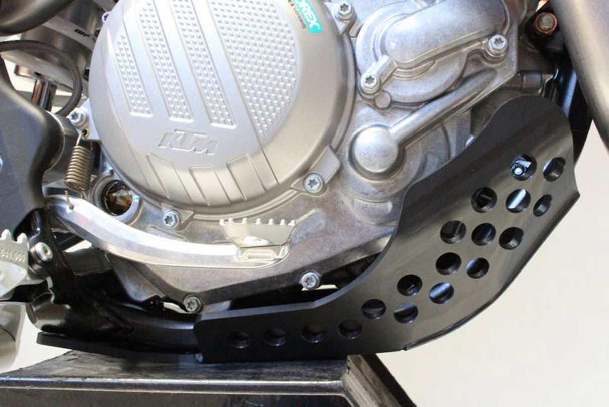 Protector de cárter AXP RACING - Negro - GasGas AX1586 