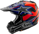 ARAI VX-Pro4 Motorcycle Helmet - Stars & Stripes - Black Frost - Medium 0110-8208