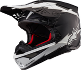 Casco de motocicleta ALPINESTARS Supertech M10 - Ampress - MIPS® - Negro mate/Blanco - Mediano 8300823-1121-M