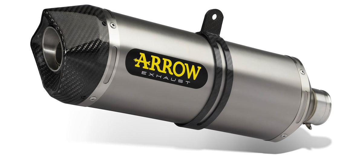 Arrow Homol. Aluminium Race Tech Silencer With Carbon End Cap GSXR 