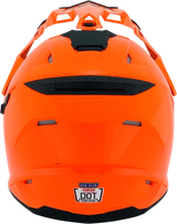 Casco de motocicleta AFX FX-41DS - Naranja de seguridad - XS 0110-3766 