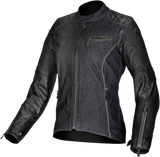 Chaqueta de cuero Stella Renee para mujer de ALPINESTARS - Negra - Talla 2 EE. UU. / 38 UE 3318013-10-38