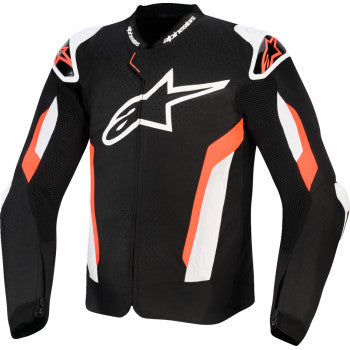 ALPINESTARS T-GP Air Jacket - Black/Red Fluo - Large 3300626-1030-L