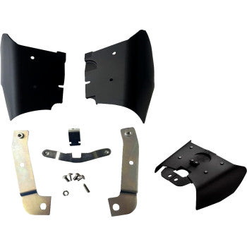 Deflector de aire DRAG SPECIALTIES - Montaje en chasis - Softail 0504-0430 