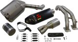 Escape Akrapovic Aprilia Tuono 660 / RS 660 2021-2024 Sistema completo Racing Line Fibra de carbono S-A6R4-HAPC