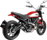 Silenciador deslizante LEOVINCE LV-10 - Scrambler de fibra de carbono 2021-2023 15250C