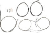 Kit de cable BARON - 12" - 14" - Roadstar '99 - '03 - Acero inoxidable BA-8021KT-12 