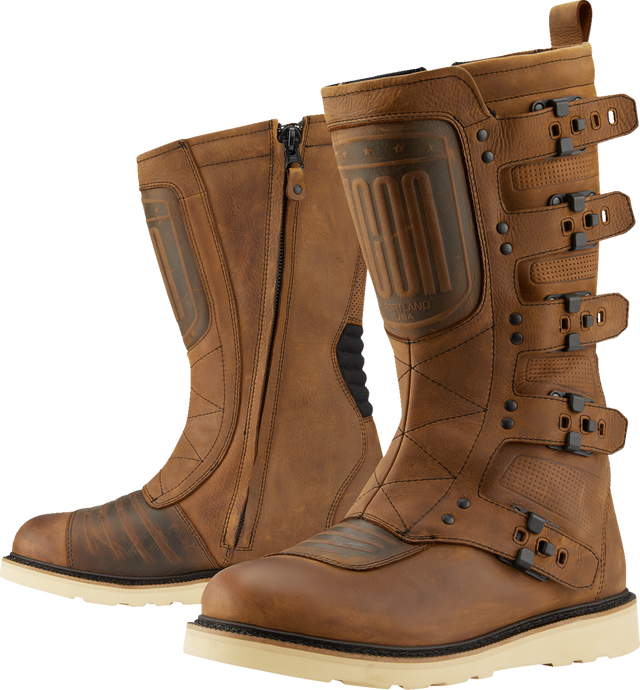 ICON Elsinore 2™ CE Boots - Brown - Size 7 3403-1220