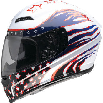 3xl motorcycle helmet near me Z1R Jackal - Patriot - Red/White/Blue ride1up Color:Ombre Dot Made from High Performance Design a Bike Helmet