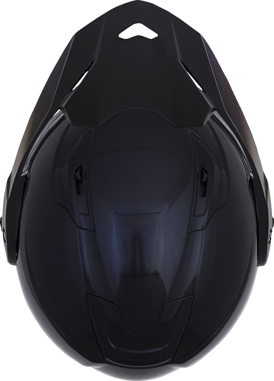 AFX FX-111DS Motorcycle Helmet - Gloss Black - XL 0140-0130