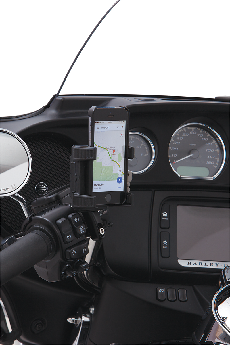 Soporte para smartphone/GPS CIRO - sin cargador - Negro 50311 