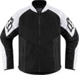 ICON Mesh AF™ Jacket - Black/White - Large 2820-5952