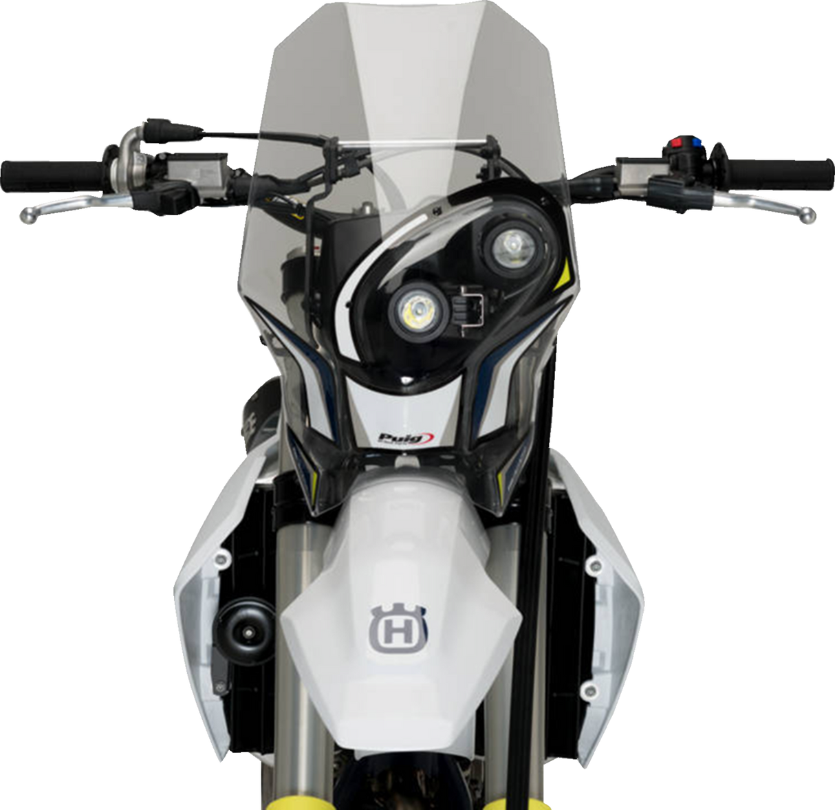 Parabrisas PUIG HI-TECH PARTS Rally - Transparente - Husqvarna 20548W 