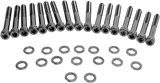 DRAG SPECIALTIES Bolt Kit - Knurled - Primary MK685BK