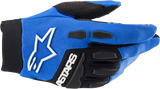 Guantes ALPINESTARS Full Bore - Azul/Negro - Mediano 3563622-713-M